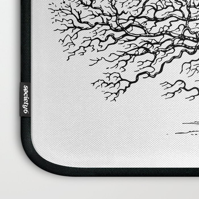 oak tree botanical no2 Laptop Sleeve Gallery Image 3
