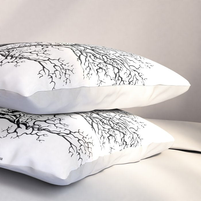 oak tree botanical no2 Pillow Sham Gallery Image 3