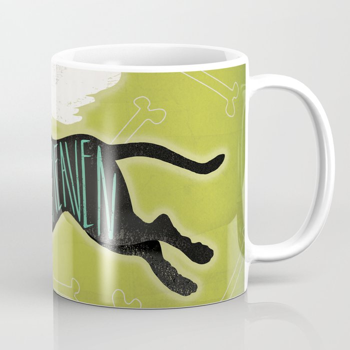 All Dogs Go To Heaven Black Dog Labrador  Coffee Mug Gallery Image 1