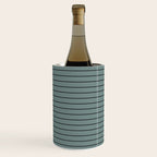 Minimal Arch XLV Neutral Teal Modern Geometric Lines Wine Chiller Gallery Image 3