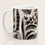 Jungle adventure bohemian black Coffee Mug Gallery Image 3