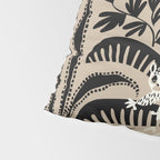 Jungle adventure bohemian black Pillow Sham Gallery Image 4