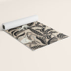 Jungle adventure bohemian black Yoga Mat Gallery Image 2