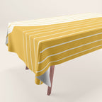 Two Tone Line Curvature LXXXIII Tablecloth Gallery Image 1