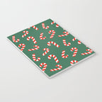 Candy Canes - Green Notebook Gallery Image 3