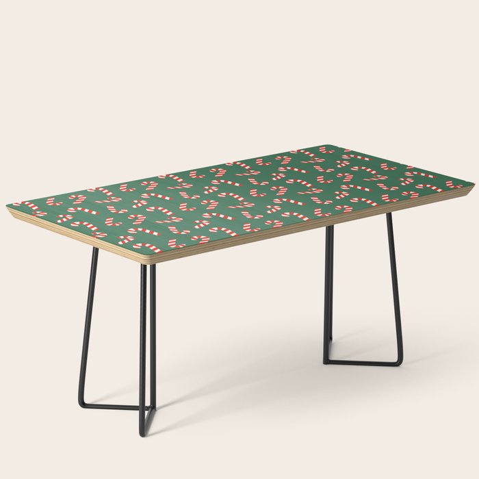 Candy Canes - Green Coffee Table Gallery Image 1