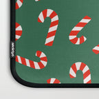 Candy Canes - Green Laptop Sleeve Gallery Image 3