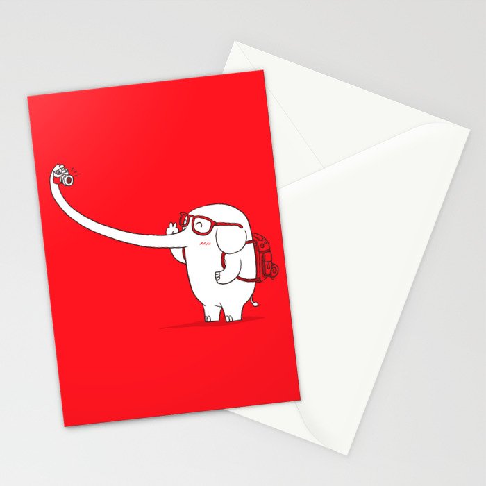 Lonely Traveller Stationery Card Gallery Image 2
