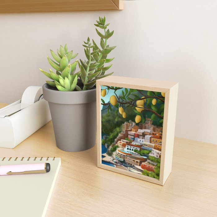 Amalfi Sunshine Grove Mini Art Print Gallery Image 2