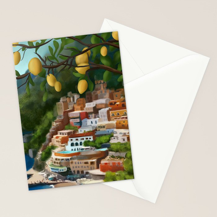 Amalfi Sunshine Grove Stationery Card Gallery Image 2