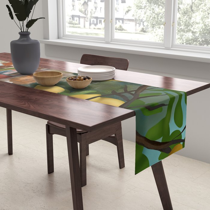 Amalfi Sunshine Grove Table Runner Gallery Image 2