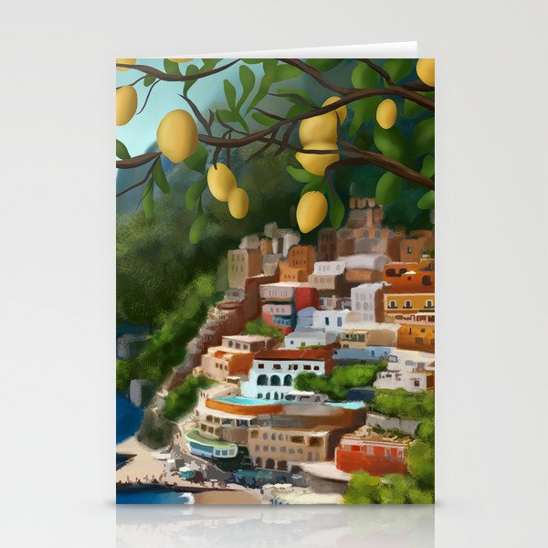 Amalfi Sunshine Grove Stationery Card Gallery Image 2