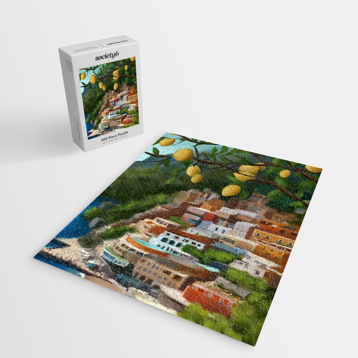 Amalfi Sunshine Grove Jigsaw Puzzle Gallery Image 2