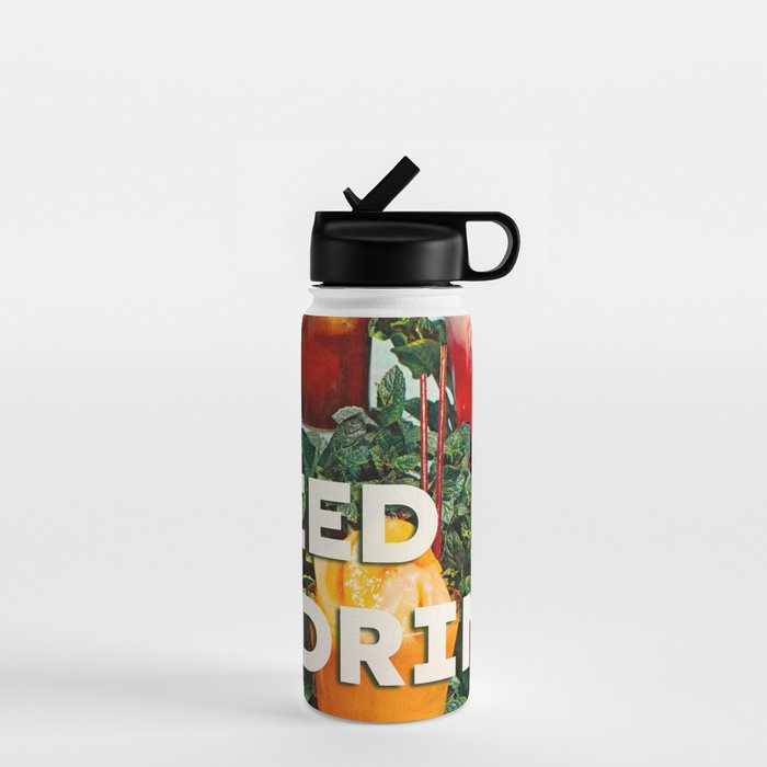 I need a drink (Cocktail time!) Water Bottle Gallery Image 1
