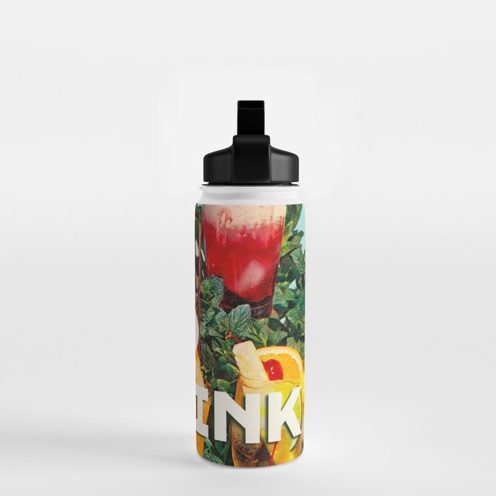 I need a drink (Cocktail time!) Water Bottle Gallery Image 2