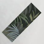 Night Tropical Jungle Yoga Mat Gallery Image 1