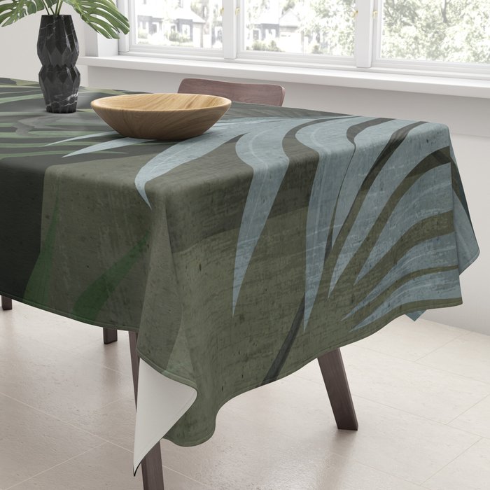 Night Tropical Jungle Tablecloth Gallery Image 3