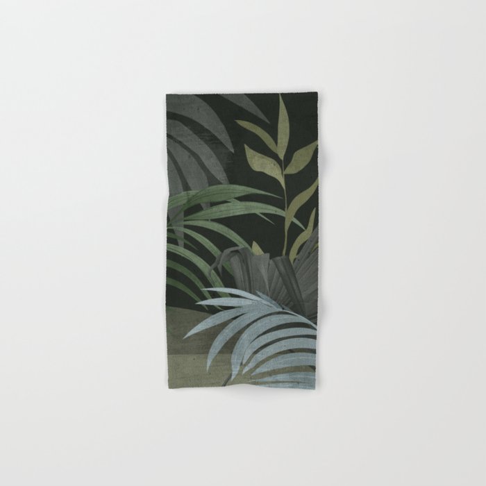 Night Tropical Jungle Bath Towel Gallery Image 1