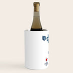 Chicago Neighborhood Map Wine Chiller Gallery Image 2