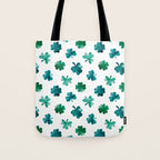St. Patrick's Day Shamrocks Tote Bag Gallery Image 1