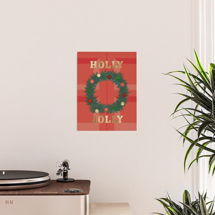 Holly Jolly Garland Poster Gallery Image 2