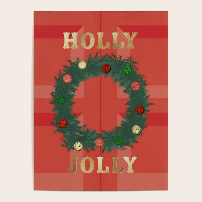 Holly Jolly Garland Poster Gallery Image 4