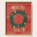 Holly Jolly Garland Serving Tray Gallery Image 1