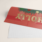 Holly Jolly Garland Wrapping Paper Gallery Image 2