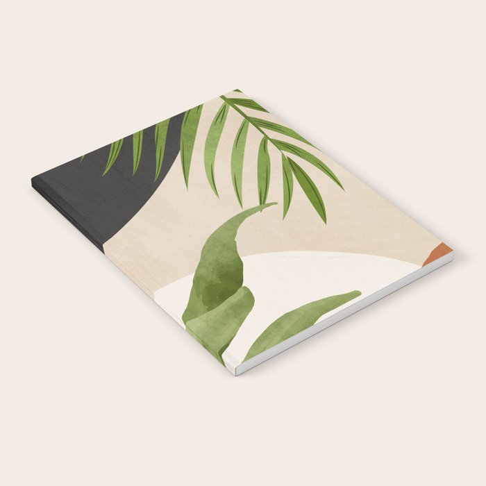 Abstract Art Tropical Leaf 11 Notebook Gallery Image 2
