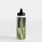 Abstract Art Tropical Leaf 11 Water Bottle Gallery Image 3