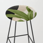Abstract Art Tropical Leaf 11 Stool Gallery Image 2