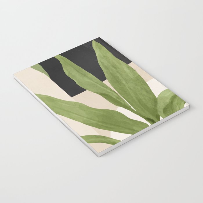 Abstract Art Tropical Leaf 11 Notebook Gallery Image 3