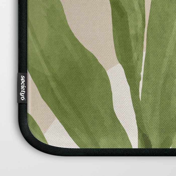 Abstract Art Tropical Leaf 11 Laptop Sleeve Gallery Image 3
