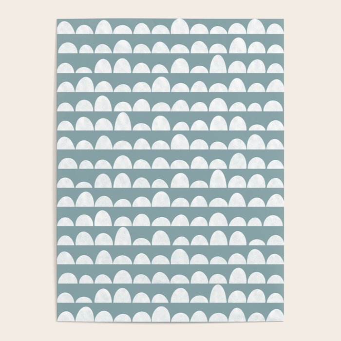 Dunes (denim blue) Poster Gallery Image 4