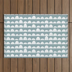 Dunes (denim blue) Outdoor Rug Gallery Image 1