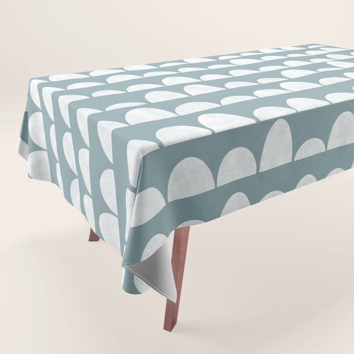 Dunes (denim blue) Tablecloth Gallery Image 1