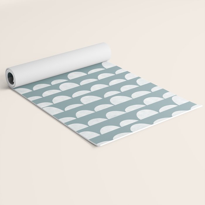 Dunes (denim blue) Yoga Mat Gallery Image 2