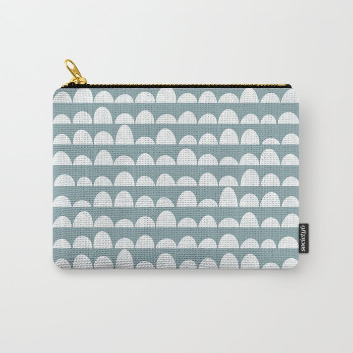 Dunes (denim blue) Carry All Pouch Gallery Image 1