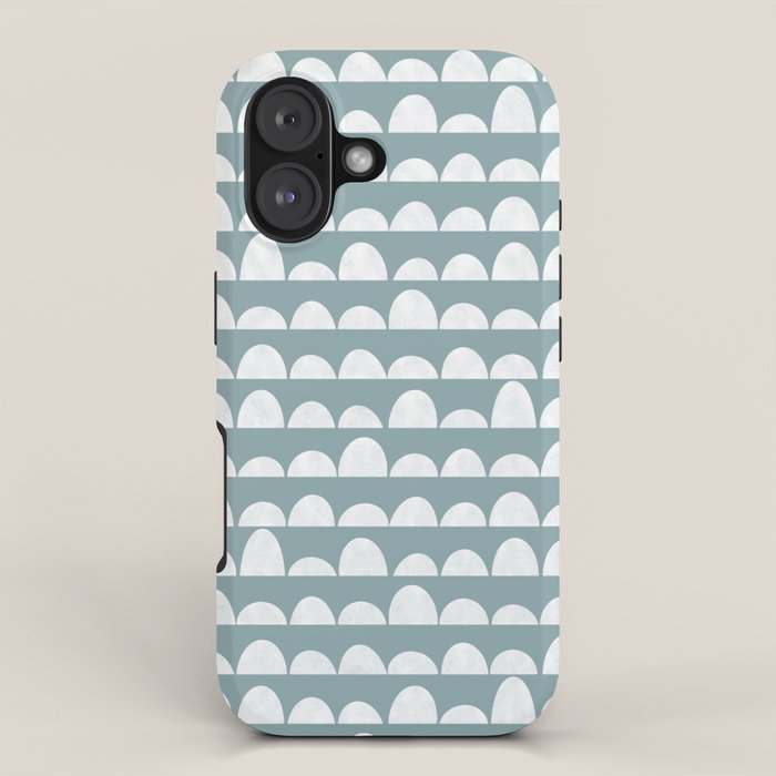Dunes (denim blue) iPhone Case Gallery Image 1