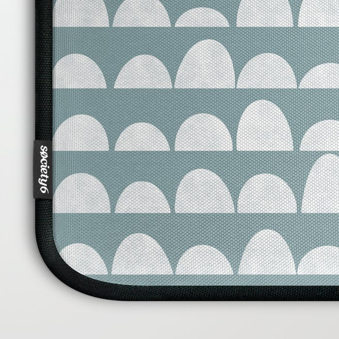 Dunes (denim blue) Laptop Sleeve Gallery Image 3