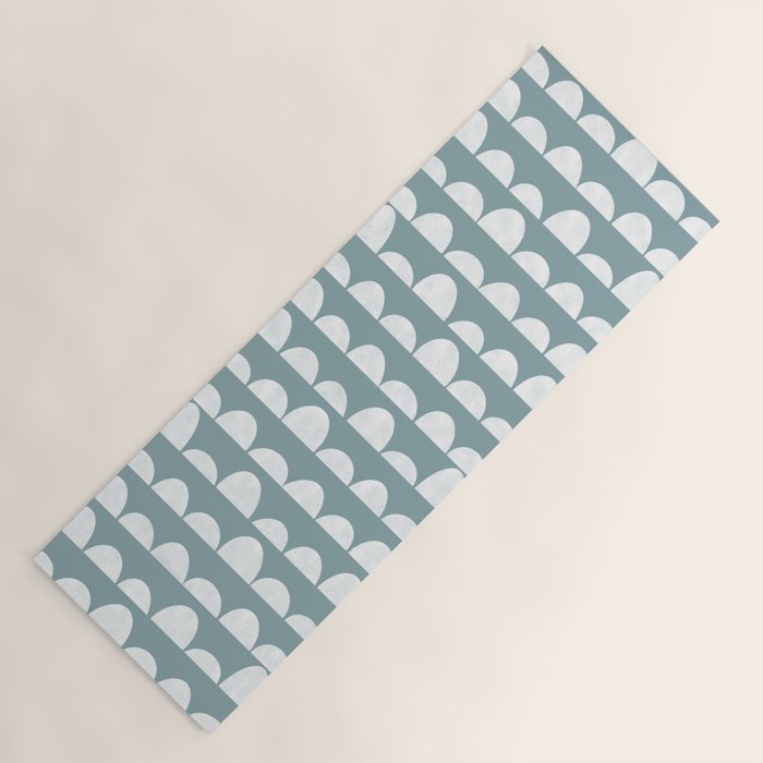 Dunes (denim blue) Yoga Mat Gallery Image 1