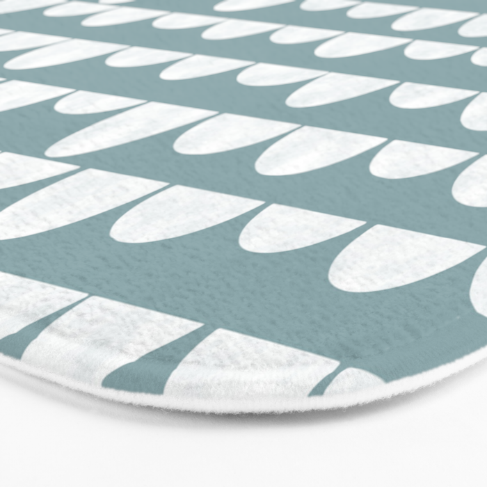 Dunes (denim blue) Bath Mat Gallery Image 3