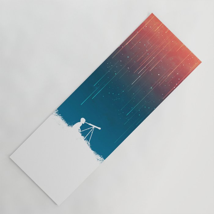 Meteor Rain (light version) Yoga Mat Gallery Image 1