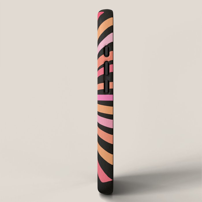 Sunshine - Pink on Charcoal iPhone Case Gallery Image 2