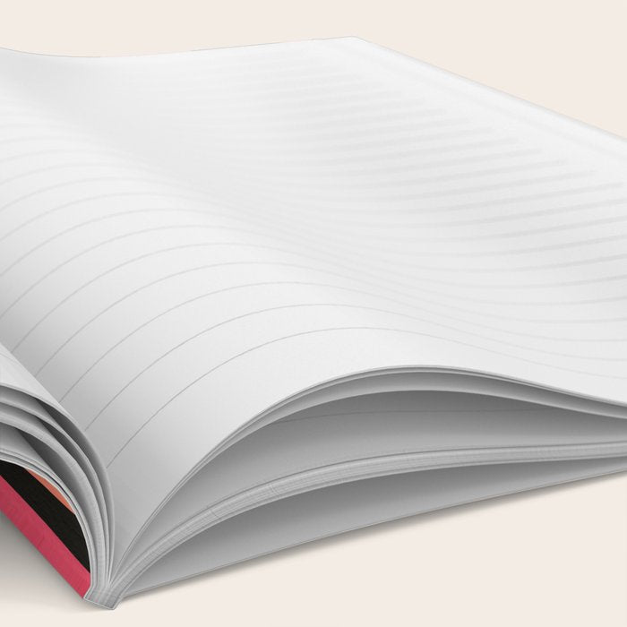 Sunshine - Pink on Charcoal Notebook Gallery Image 2