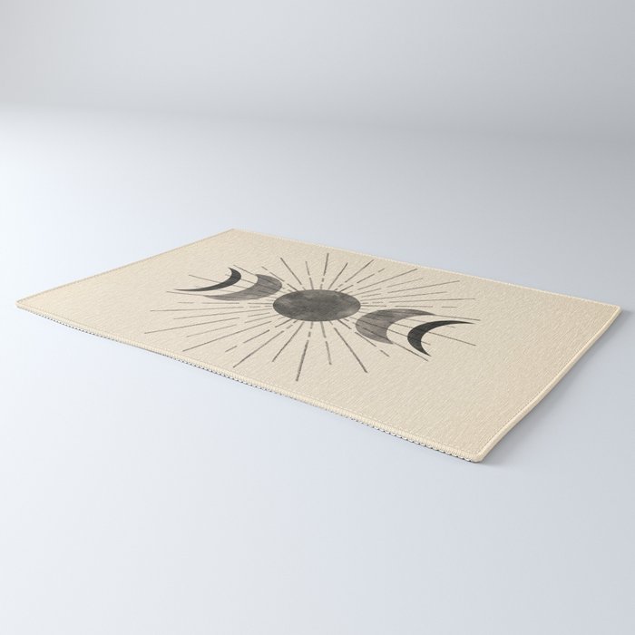 Boho sun and moon Rug Gallery Image 3