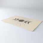 Boho sun and moon Rug Gallery Image 3
