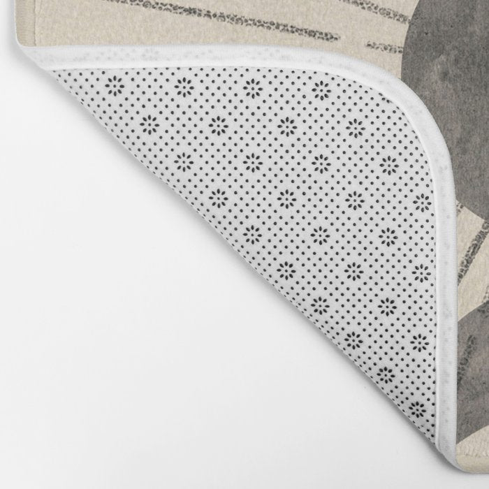 Boho sun and moon Bath Mat Gallery Image 2