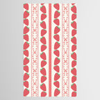 Strawberries Red Stripes  Tablecloth Gallery Image 2