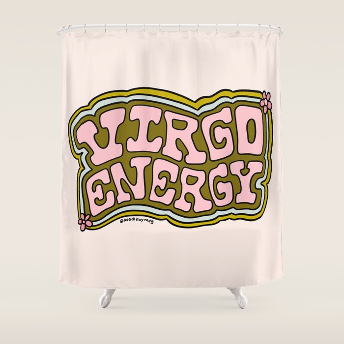 Virgo Energy Shower Curtain Gallery Image 1